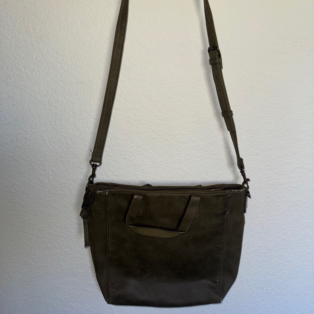 Olive Green Tote Bag